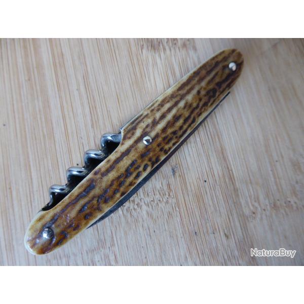 Ancien couteau pliant navette Vintage 4 pi�ces BERTHIER Valence FRANCE