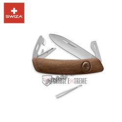 Couteau SWIZA D03 11 Fonctions Noir