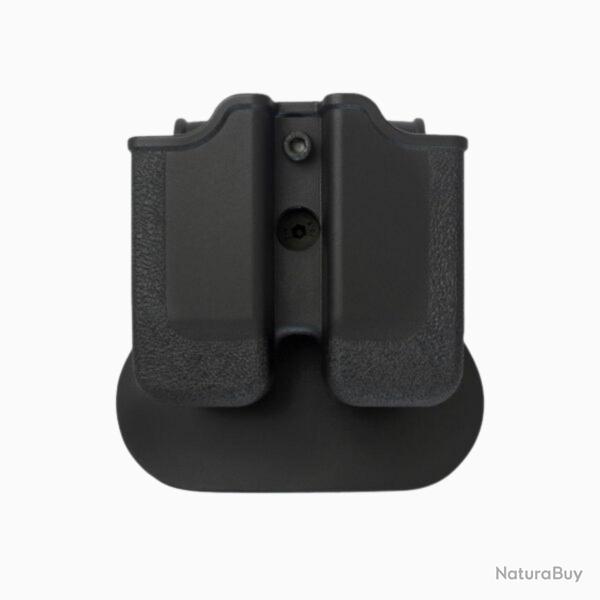Porte-chargeur double 9 mm/.40 MP04 Noir