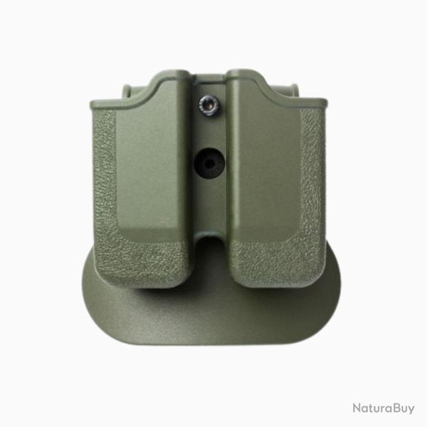 Porte-chargeur double 9 mm/.40 MP04 Vert Olive