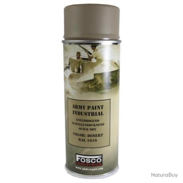 Bombes de peinture - couleur DESERT - RAL 1019