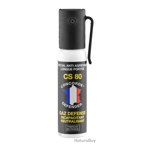A�rosol de D�fense CS80 25ml - Gaz Lacrymog�ne Anti-Agression