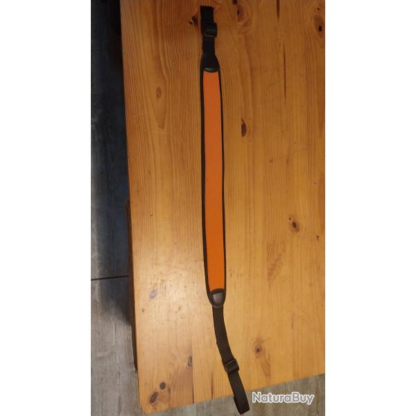 Bretelle plate Pisteurs n�opr�ne orange