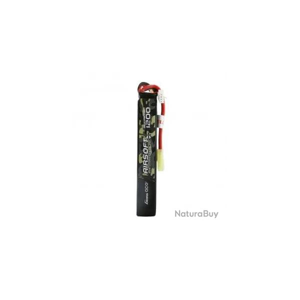 Batterie Lipo 2S 11.1V 1200mAh 25C 1 Stick Genspow 11.1V 1200mAh 20C 1 �l�ment