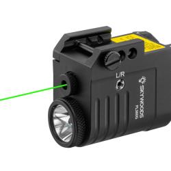 Lampe Tactique avec Laser Vert L53A1F Skywoods