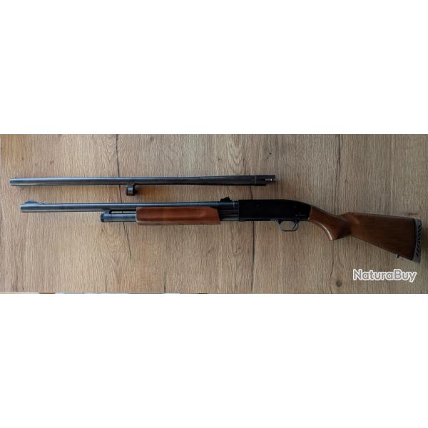 Mossberg Maverick 88 + 1 canon rayures droites