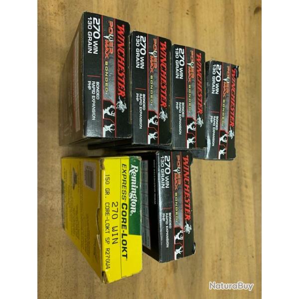 lot munition 270 winchester