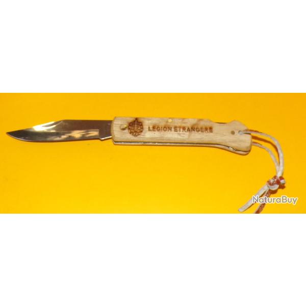 LEGION ETRANGERE COUTEAU PLIANT DE POCHE DU 2� REGIMENT ETRANGER D'INFANTERIE , FABRICATION FRANCAIS