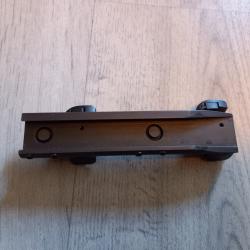 Montage Blaser pour lunette &agrave; rail