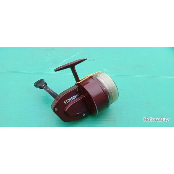 ANCIEN MOULINET CAPOTE  BRETTON 500 .FABRICATION FRANCAISE  .  PARFAIT FONCTIONNEMENT .