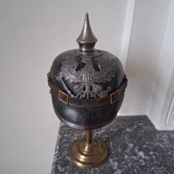 Casque a pointe mod&egrave;le 1915 Prusse (allemand)