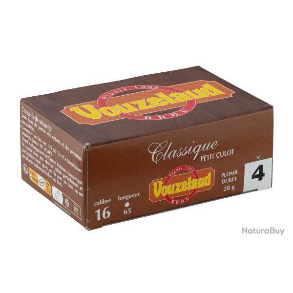 Lot de Vouzelaud Classique Petit Culot 16/65 28 g