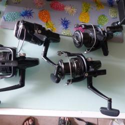 4 moulinets shimano aerlex xta