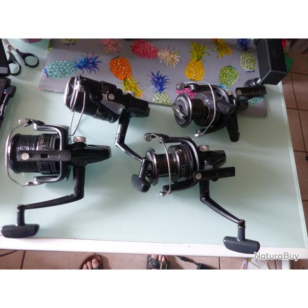 4 moulinets shimano aerlex xta