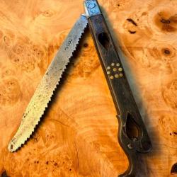 Tres rare Couteau ancien sheffield 18e