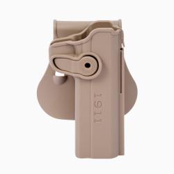 Holster LV2 Colt 1911 Variants Tan Droitier