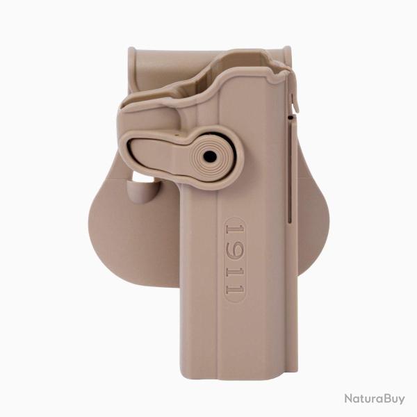 Holster LV2 Colt 1911 Variants Tan Droitier