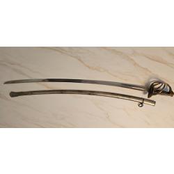 Superbe Sabre de Cavalerie mod&egrave;le 1822 "Bancal" - Fourbisseur Kraemer Paris - COMPLET