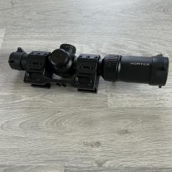 OPTIQUE VORTEX STRIKE EAGLE 1/8/24+MONOBLOC AUDERE 0MOA