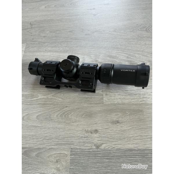 OPTIQUE VORTEX STRIKE EAGLE 1/8/24+MONOBLOC AUDERE 0MOA