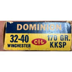 CARTOUCHES DOMINION 32-40