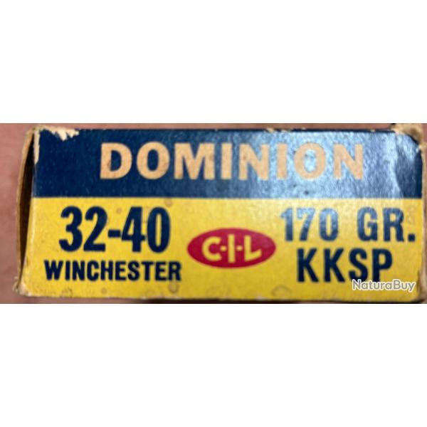 CARTOUCHES DOMINION 32-40