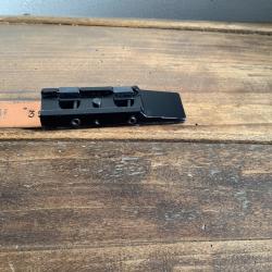 Montage blaser rail Prisme 15mm vers Picatinny/Weaver 20mm (Sp&eacute;cial ancienne Blaser)
