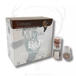 25 cartouches MYGRA TORTORA Cal.12/76 BJ PB 7.5 B&P