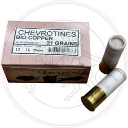 CARTOUCHES JOCKER CHEVROTINE BIO COPPER (CUIVRE) - Cal: 12/70 - 21 Grains - par 10