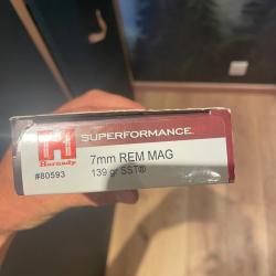 Bal 7 rem mag 139 gr superformance hornady
