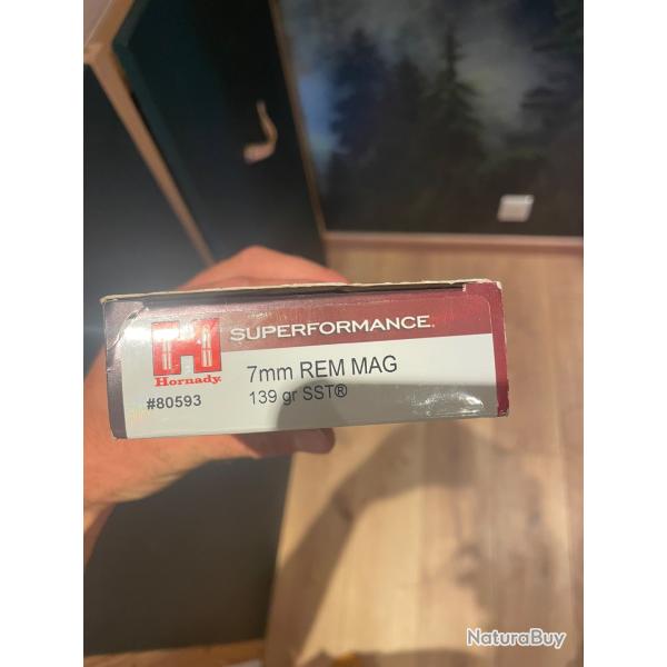 Bal 7 rem mag 139 gr superformance hornady