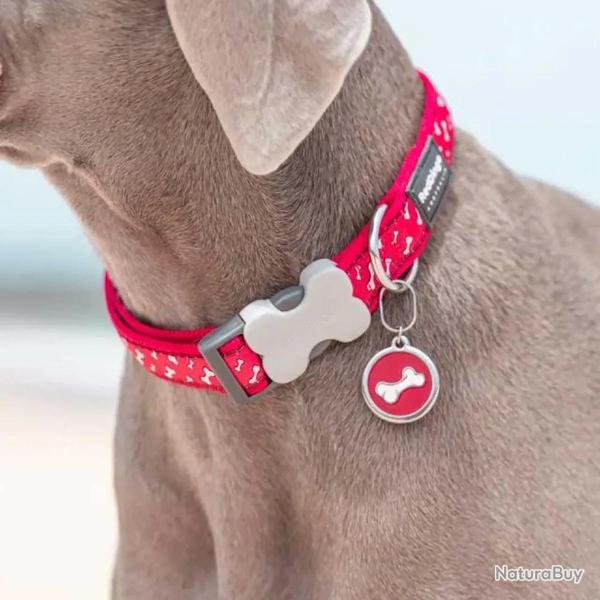M�daille gravable pour chien - � 3cm - Acier inoxydable