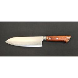 Satake Unique Mahogany 801-133 - Santoku VG-10 17 cm