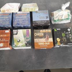 Lot de cartouches calibre 12
