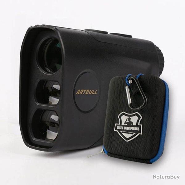 Telemetre Laser AR750 Rechargeable USBC Portee 686m Precision Mode Golf Chasse Tactique Artbull