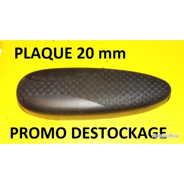 plaque anti recul souple �paisseur 20mm BERETTA ZOLI FAIR VERNEY CARRON BETTINSOLI MERKEL BROWNING..