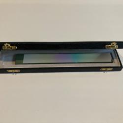 Rare filtre optique ancien SCHOTT Mainz - filtre interf&eacute;rentiel - &eacute;crin d'origine