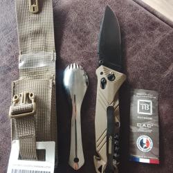 Couteau tatou CAC arm&eacute;e de terre fran&ccedil;aise