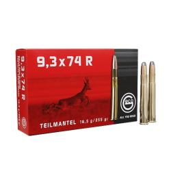 Balles Geco TM Demi-blind&eacute;e - Cal. 9.3x74R - 9.3x74R / Par 1