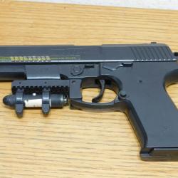 pistolet en plastique revolver SHOOTGUN HK avec chargeur POUR PIECES &agrave; RESSORT