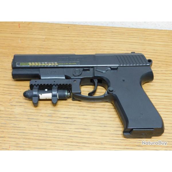 pistolet en plastique revolver SHOOTGUN HK avec chargeur POUR PIECES � RESSORT