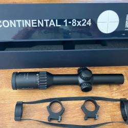 Lunette Vector optics continental 1-8x24