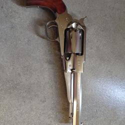 revolver inox poudre noire
