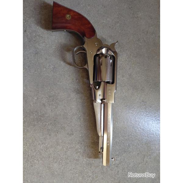 revolver inox poudre noire