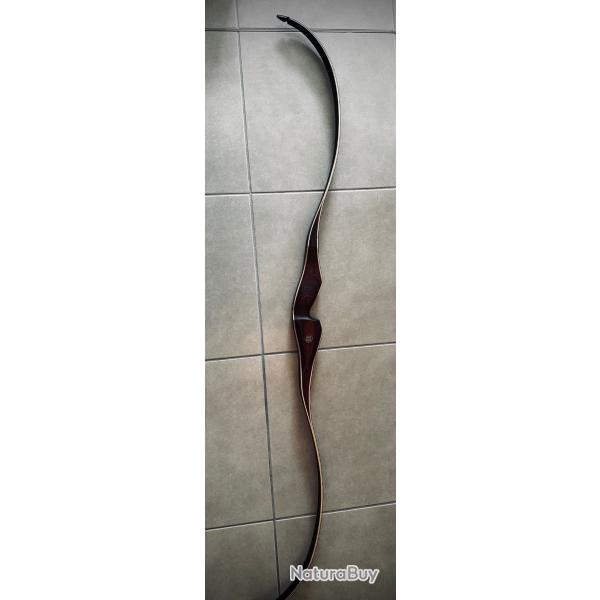 Arc Recurve chasse Oak Ridge Dymond 62 pouces 55 lbs