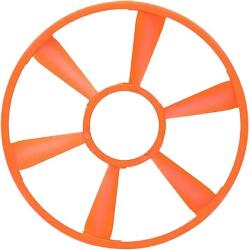 Cibles Caldwell Clay Copter 90mm - Orange x50