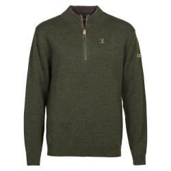 Pull Percussion Islande col chemin&eacute; Kaki 2XL Percussion