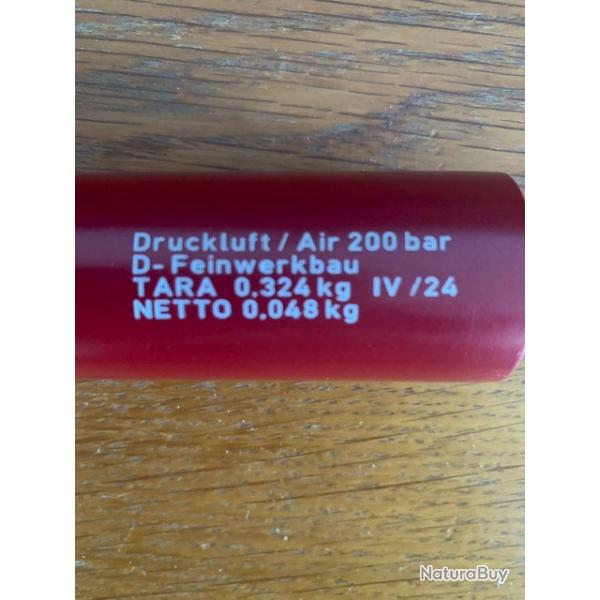 cartouche air pour feinwerbhau  serie P...,couleur rouge