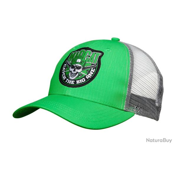 Casquette Madcat Skull Baseball Black Green