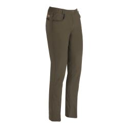 DESTOCKAGE ! Pantalon De Chasse Pour Femme Percussion Savane Hyperstretch